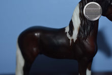 Load image into Gallery viewer, Django-Stablemate Club Exclusive-Standing Friesian Mold-Breyer Stablemate