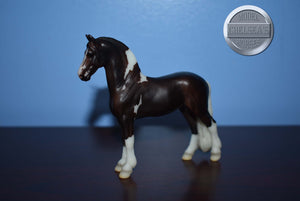 Django-Stablemate Club Exclusive-Standing Friesian Mold-Breyer Stablemate