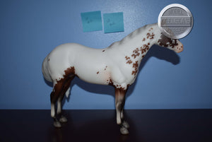 Surrey and Axle #2-Breyerfest Exclusive-Lady Phase and Standing Stock Horse Foal Mold-Breyer Traditional