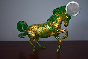 Spice Drop-Green Variation-Connemara Mare Mold-Breyer Traditional