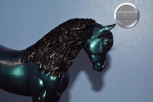 Load image into Gallery viewer, Green/Blue Custom Decorator on the Bouncer Mold-Breyer Traditional