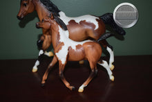 Load image into Gallery viewer, Vixen and Blitzen-Holiday Exclusive Set-Running Mare and Running Foal Mold-Breyer Traditional