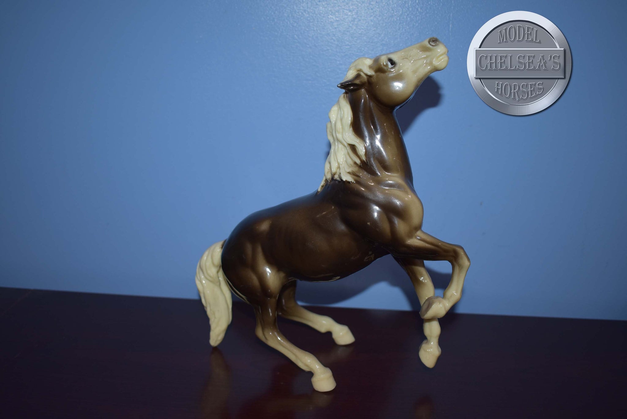 Diablo-Charcoal-Semi Rearing Mustang Mold-Breyer Traditional – Chelsea ...