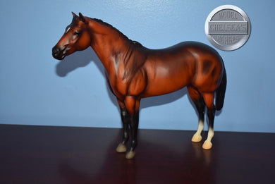 Bay Quarter Horse Mare-Lady Phase Mold-Breyer Traditional
