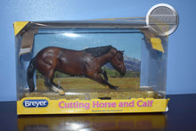 Load image into Gallery viewer, Bay Cutting Horse-New in Box-Cutting Horse Mold-Breyer Classic