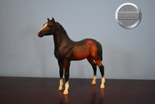 Load image into Gallery viewer, Bay Quarter Horse Foal-Standing Stock Horse Foal Mold-Breyer Traditional