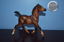 Load image into Gallery viewer, Liver Chestnut Foal-Running Foal Mold-Breyer Traditional