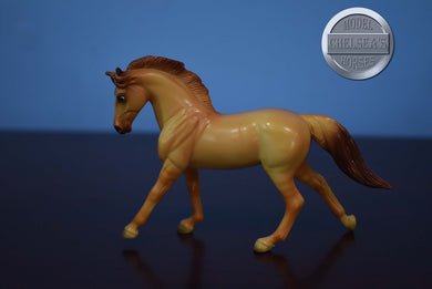 Dun Cantering Warmblood-Cantering Warmblood Mold-Breyer Stablemate