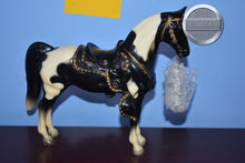 Load image into Gallery viewer, Black/White Western Pony-Western Pony Mold-Breyer Traditional