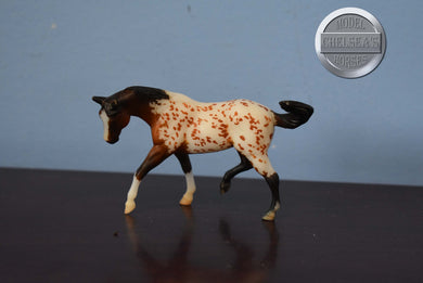 Tobias-Appaloosa Mold-Stablemate Club Exclusive-Breyer Stablemate