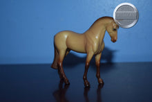 Load image into Gallery viewer, Dun with Chocolate Points-Standing Thoroughbred Mold-Breyer Stablemate
