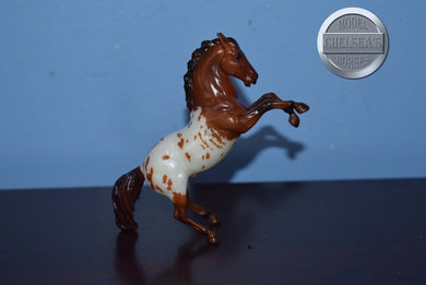 Dax-Mini Fighting Stallion Mold-Stablemate Club Exclusive-Breyer Stablemate