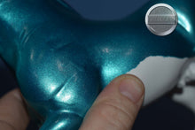 Load image into Gallery viewer, Custom Decorator Splash Aqua Shire-Shire B Mold-Breyer Classic