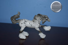 Load image into Gallery viewer, Leopard Appaloosa-Mini Brishen Gypsy Vanner Mold-Breyer Stablemate