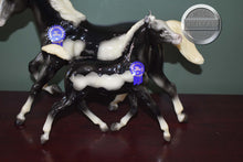 Load image into Gallery viewer, Salt and Pepper-Vintage Club Exclusive-Running Mare and Running Foal Mold-Breyer Traditional
