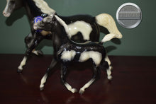 Load image into Gallery viewer, Salt and Pepper-Vintage Club Exclusive-Running Mare and Running Foal Mold-Breyer Traditional