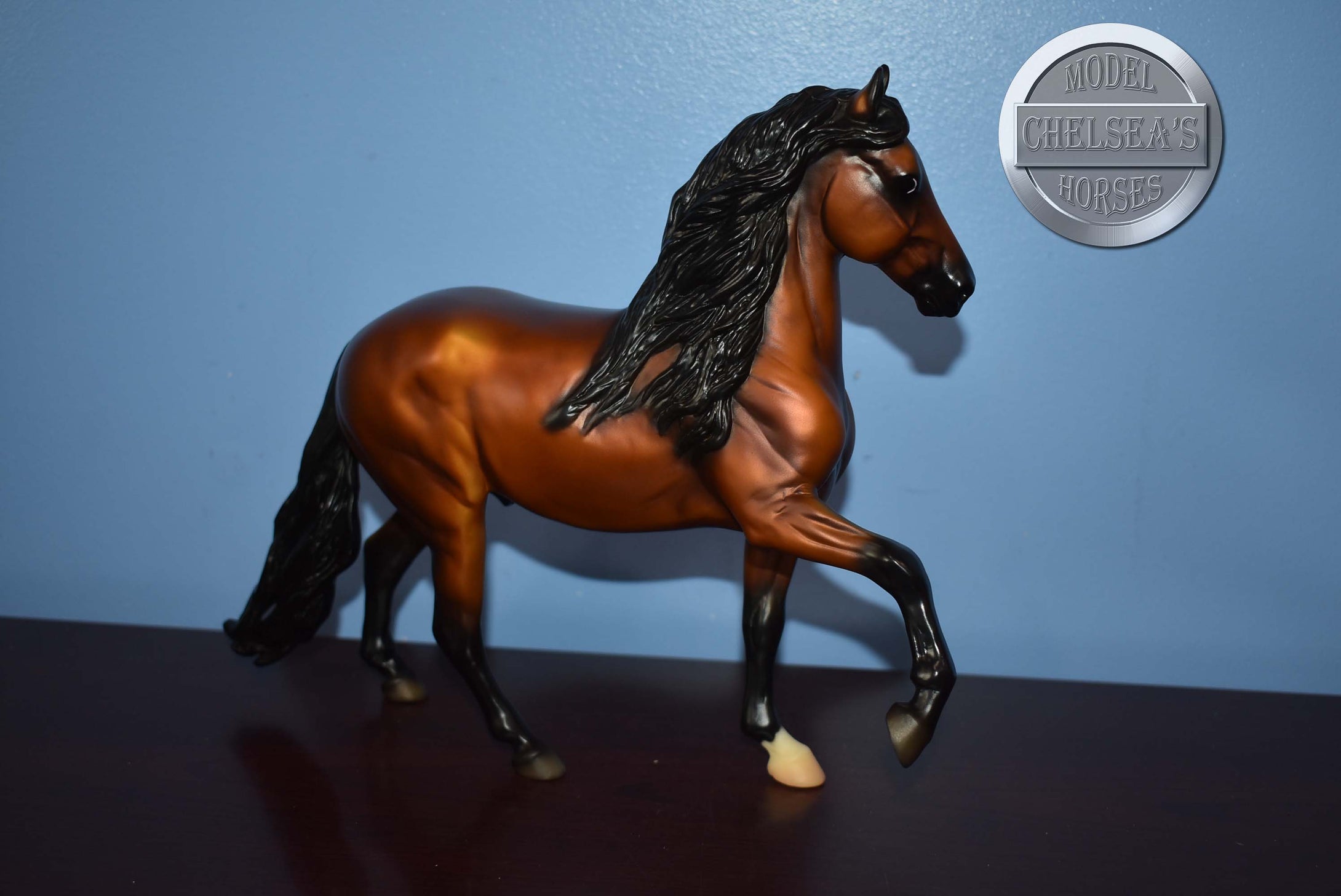 Cobrizo-Breyerfest Exclusive-Peruvian Paso Mold-Breyer Traditional