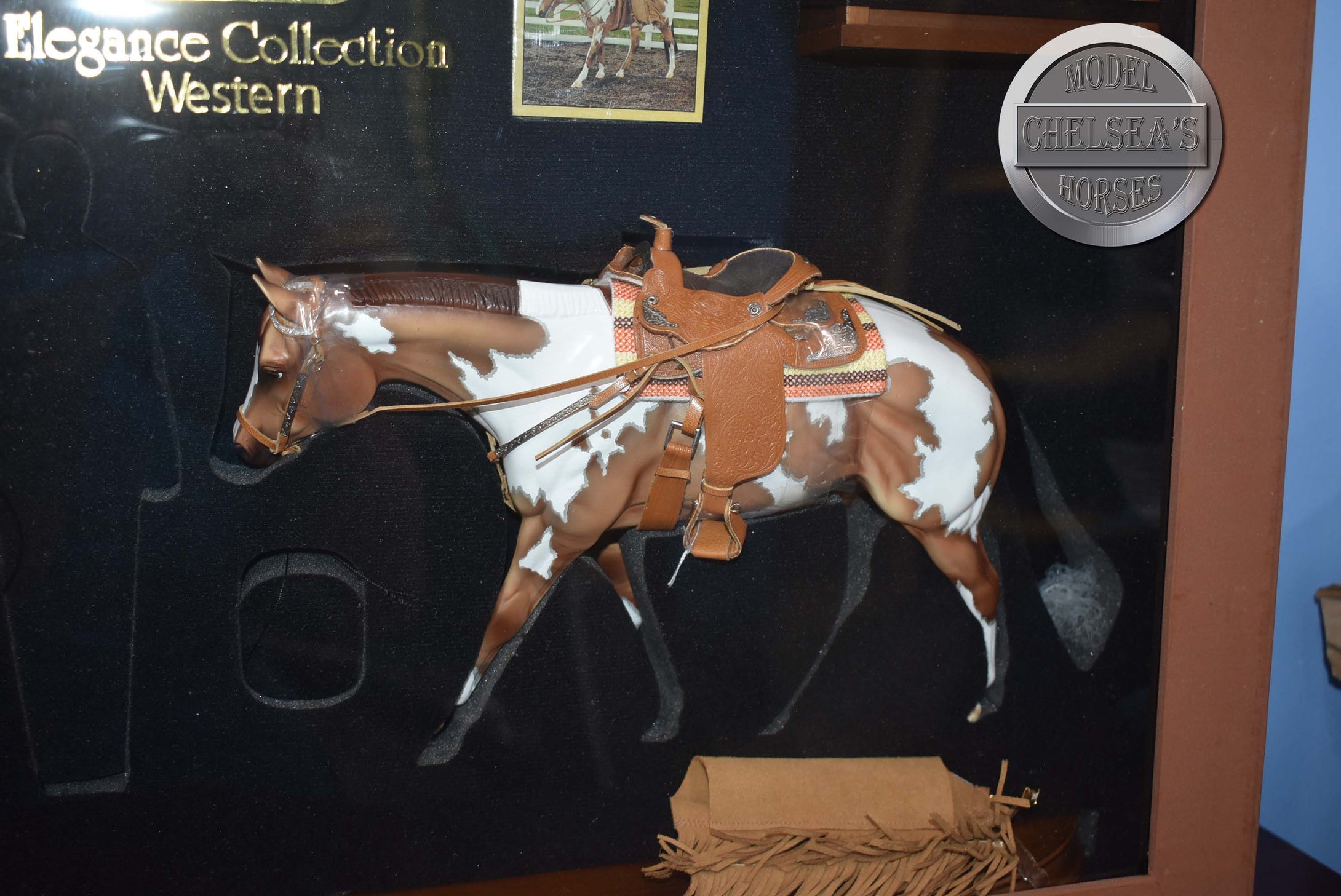 Western Elegance Set-With Box-Zippo Pine Bar Mold-Breyer Traditional