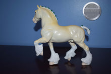 Load image into Gallery viewer, Custom Cremello Shire-Shire Mold-Breyer Classic