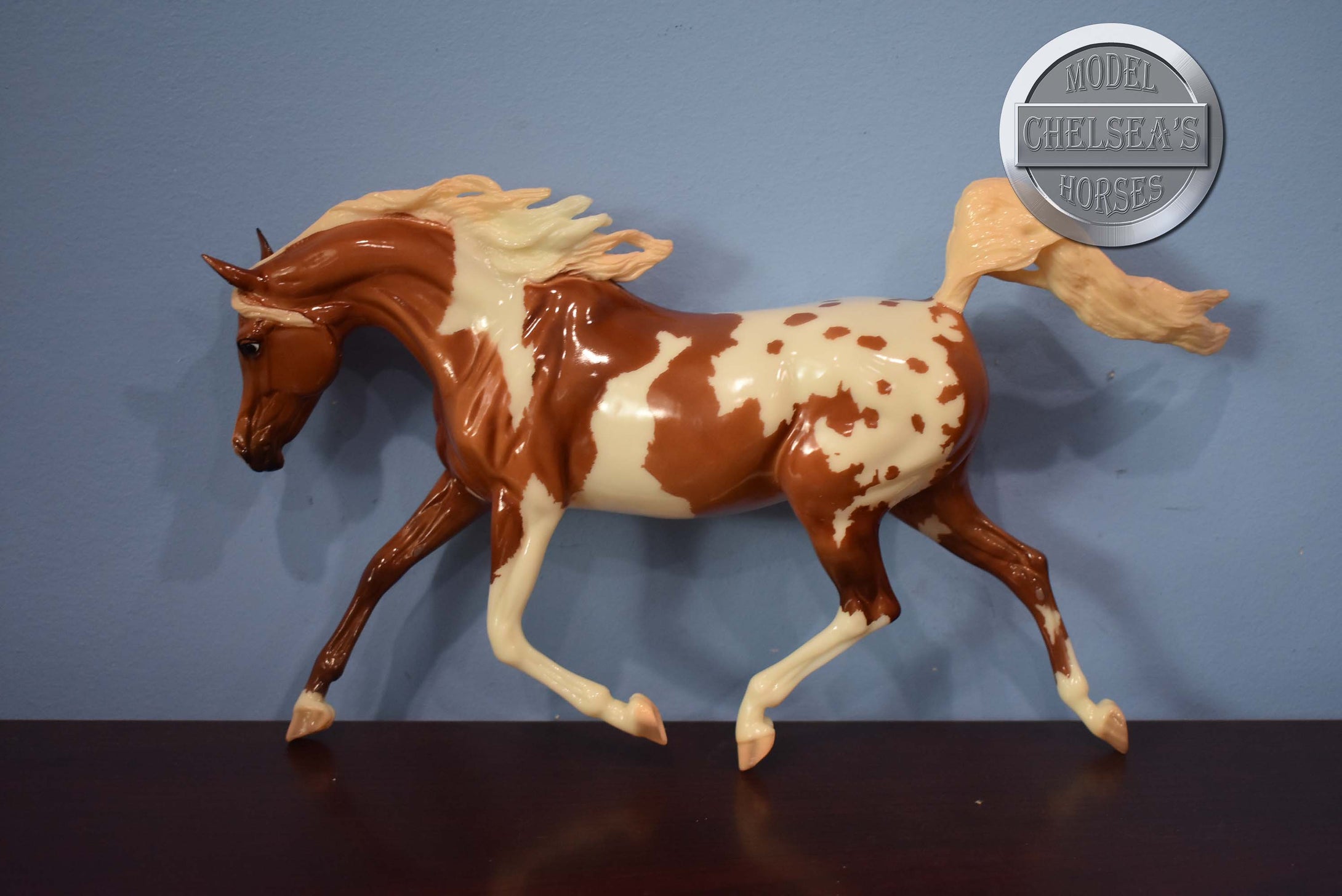 Glossy Pintaloosa-Weathergirl Mold-Breyer Traditional