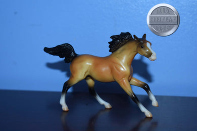 Buckskin Cantering Endurance Arabian-Breyer Stablemate