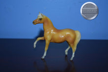 Load image into Gallery viewer, Vintage Palomino Morgan Mare-Morgan Mare Mold-Breyer Stablemate