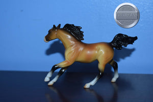 Buckskin Cantering Endurance Arabian-Breyer Stablemate