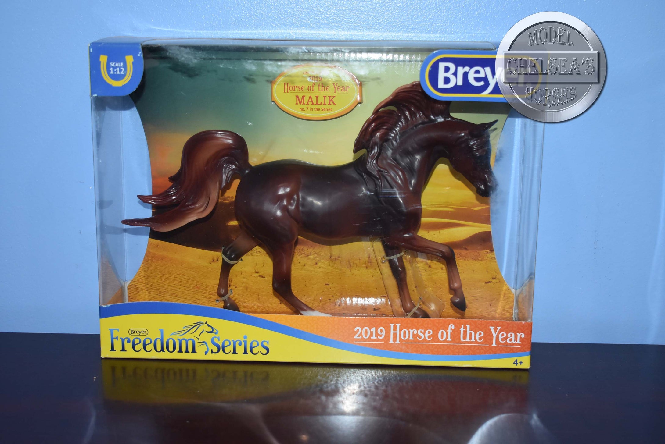 Malik-Original on the Mold-New in Box-Breyer Classic