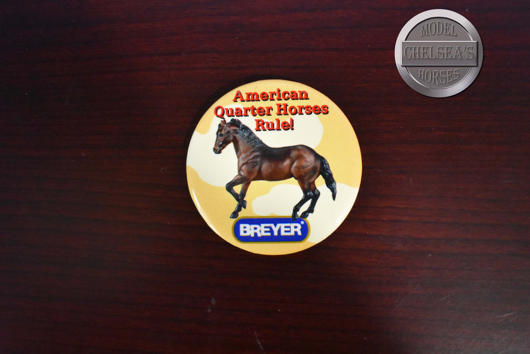 American Quarter Horse Button-Breyer Accessories