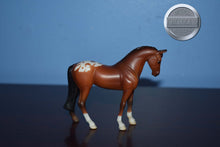 Load image into Gallery viewer, Bay Blanket Appaloosa-Standing Thoroughbred Mold-Breyer Stablemate