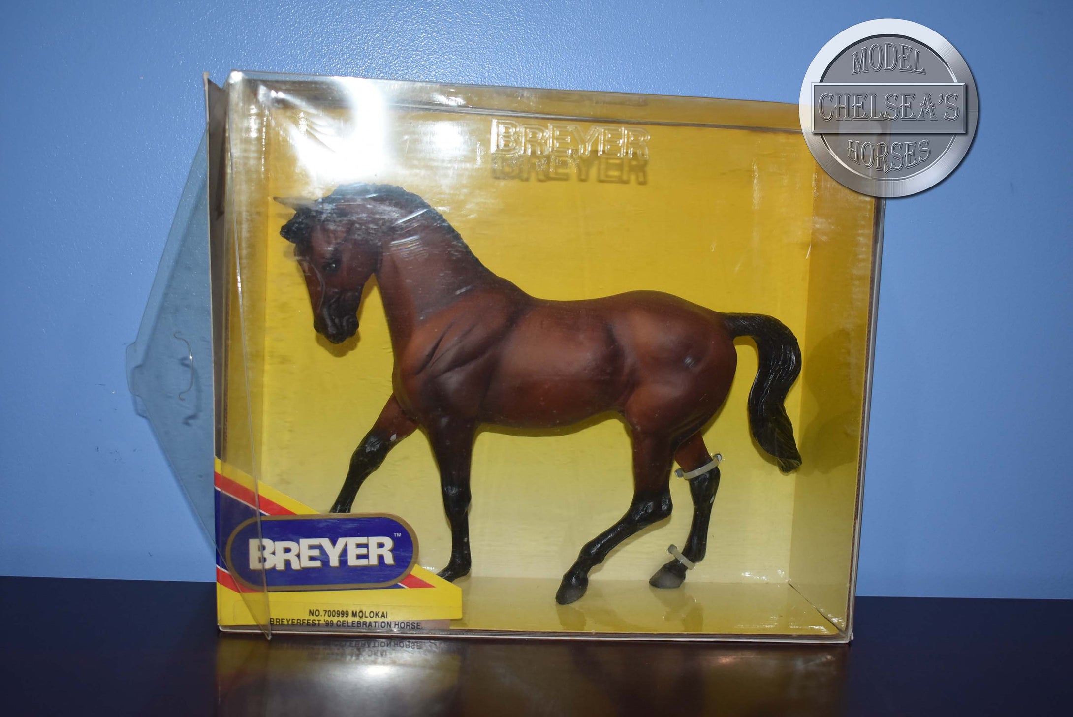 Molokai-With Box-Breyerfest Exclusive-Big Ben Mold-Breyer Traditional