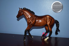 Load image into Gallery viewer, Harley D Zip-CUSTOM GLOSS-Loping Quarter Horse Mold-Breyer Traditional