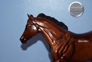 Harley D Zip-CUSTOM GLOSS-Loping Quarter Horse Mold-Breyer Traditional