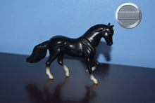 Load image into Gallery viewer, Black Cantering Morgan (4 socks)-Breyer Stablemate