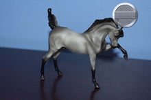 Load image into Gallery viewer, Grey Striking Arabian from Mystery Bag-Striking Arabian Mold-Breyer Stablemate