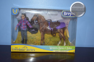 Western Horse and Rider-New in Box-Breyer Classic