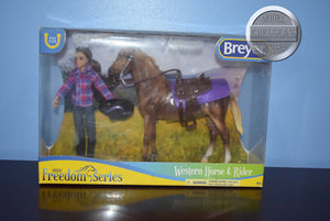 Western Horse and Rider-New in Box-Breyer Classic