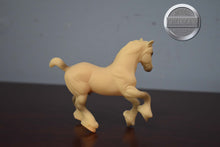 Load image into Gallery viewer, Light Grey Shire-Cantering Clydesdale Mold-Breyer Stablemate