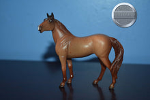 Load image into Gallery viewer, Red Roan Quarter Horse-Standing Stock Horse Mold-Breyer Stablemate