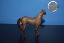 Load image into Gallery viewer, Red Roan Quarter Horse-Standing Stock Horse Mold-Breyer Stablemate