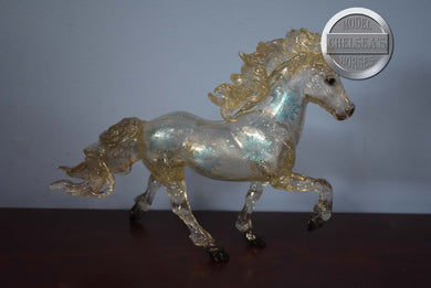 Jol-Clear Variation-Holiday Exclusive-Icelandic Pony Mold-Breyer Traditional