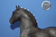 Load image into Gallery viewer, Grey Shire with Blue Bobs-Breyer Classic