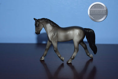 Steel Grey-Trotting Warmblood Mold-Breyer Stablemate
