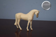 Load image into Gallery viewer, Light Grey/White Thoroughbred-Standing Thoroughbred Mold-Breyer Stablemate