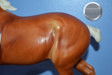 Load image into Gallery viewer, Belgian Mare-Palomino on Wixom Mold-Breyer Traditional