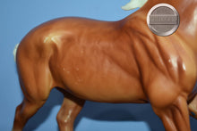 Load image into Gallery viewer, Belgian Mare-Palomino on Wixom Mold-Breyer Traditional