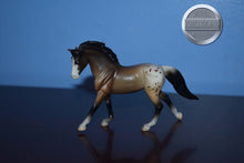 Load image into Gallery viewer, Appaloosa with Blanket-From Horse and Foal Set-Cantering Warmblood Mold-Breyer Stablemate