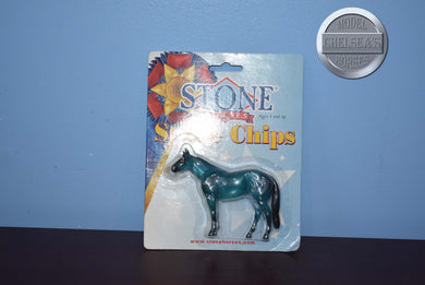 Blue Stock Horse-New in Package-Chip-Peter Stone