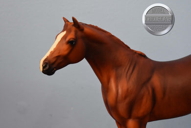Sorrel Long Tail Treasure Hunt-Lady Phase Mold-Breyer Traditional