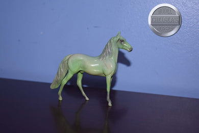 Green Morgan Horse-Chip-Peter Stone